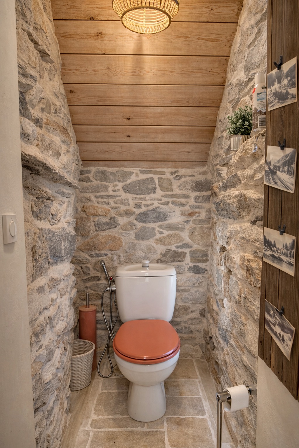 WC voûté en pierre