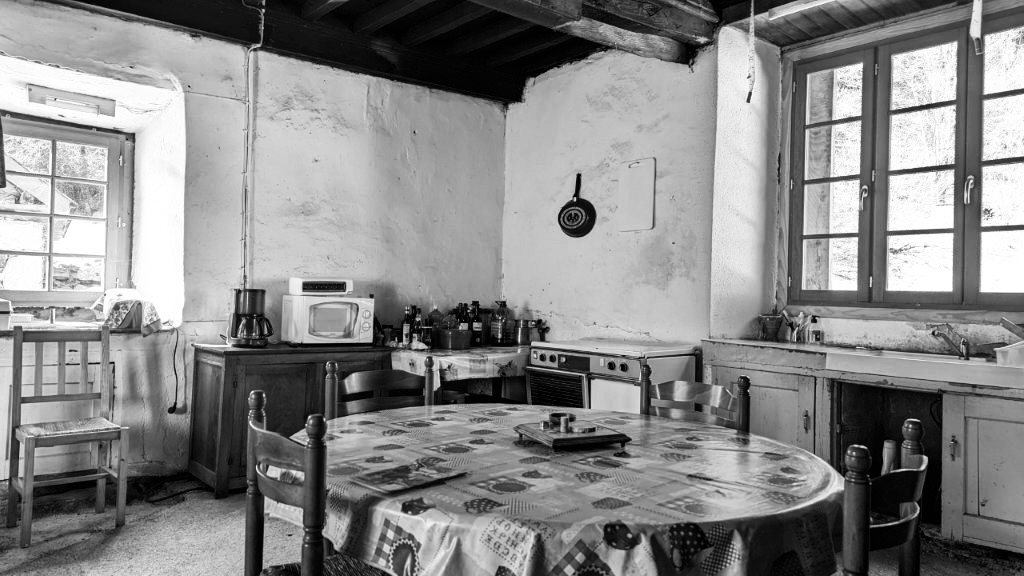 L'ancienne cuisine avant travaux