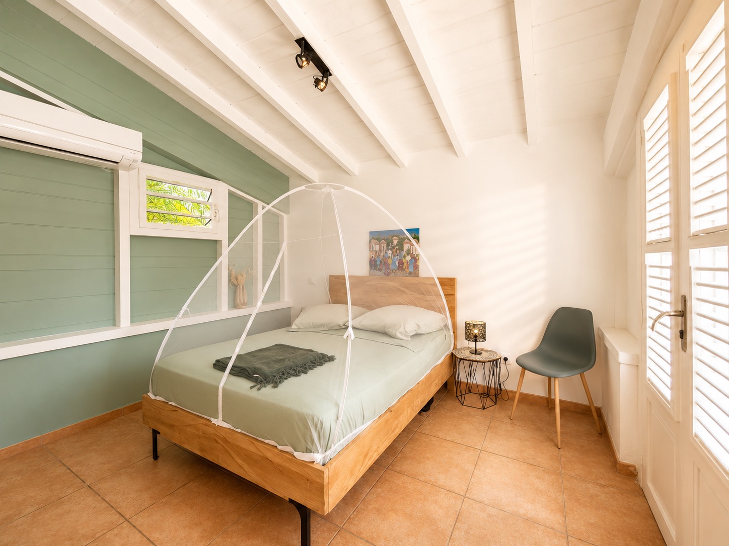 Deuxième chambre climatisée